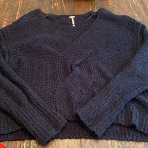 Free people black sweater